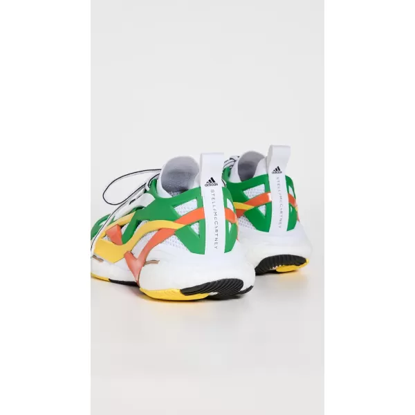 adidas by Stella McCartney Solarglide Shoes WomensGreenWhiteSemi Impact Orange