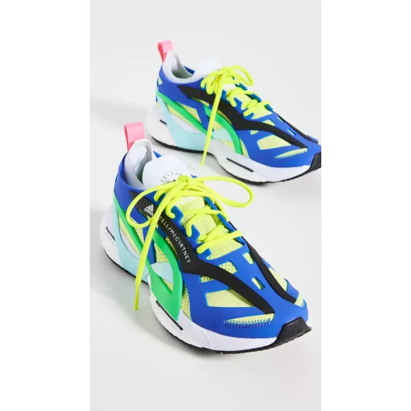 adidas by Stella McCartney Solarglide Shoes WomensTrue BlueScreaminggreenWhite