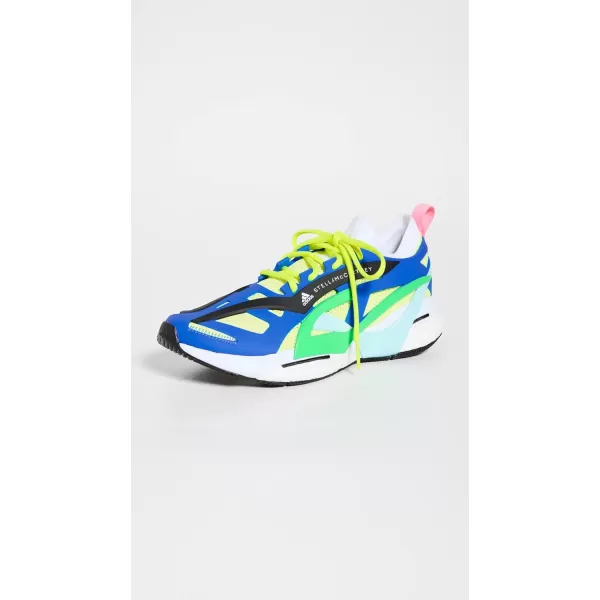 adidas by Stella McCartney Solarglide Shoes WomensTrue BlueScreaminggreenWhite