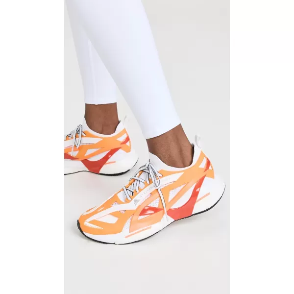 adidas by Stella McCartney Womens Asmc Solarglide SneakersCreoraActoraFtwwht