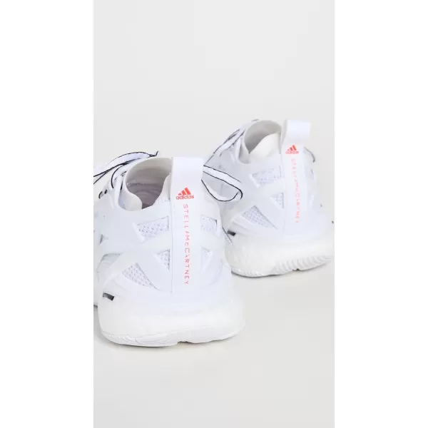 adidas by Stella McCartney Womens Asmc Solarglide SneakersFootwear WhiteActive OrangeWhite Vapour