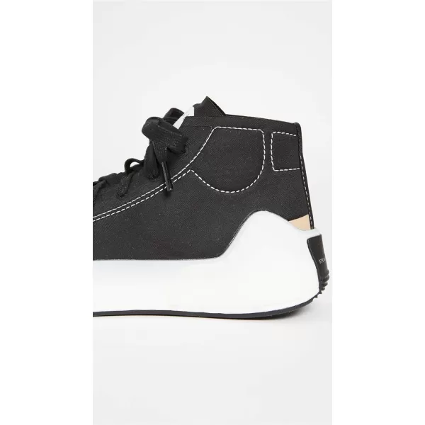 adidas by Stella McCartney Womens Asmc Treino Mid SneakersCblackClowhiOwhite