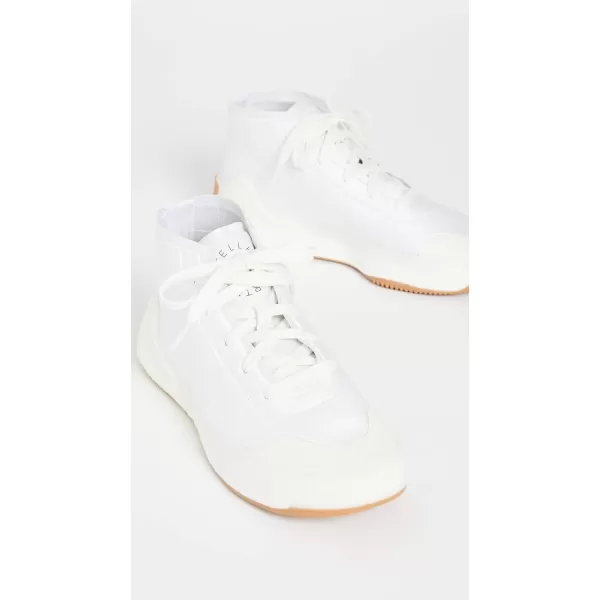 adidas by Stella McCartney Womens Asmc Treino Mid SneakersFtwwhtOwhitePearos