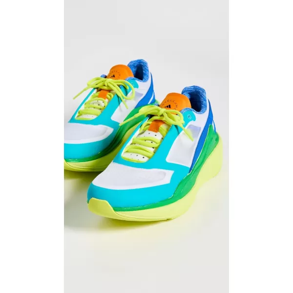 adidas by Stella McCartney Womens Earthlight SneakersWhiteRichgreenSolaryellow