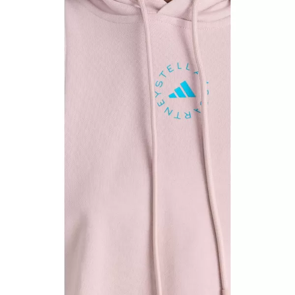 adidas by Stella McCartney Womens Sportswear Sleeveless HoodieNew Rose