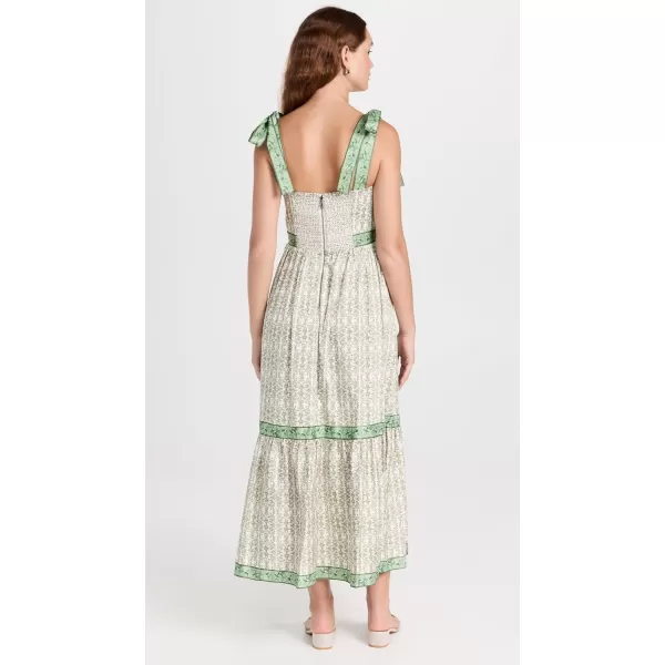 alice  olivia Womens Breslin Corset Midi DressRepublic Geo