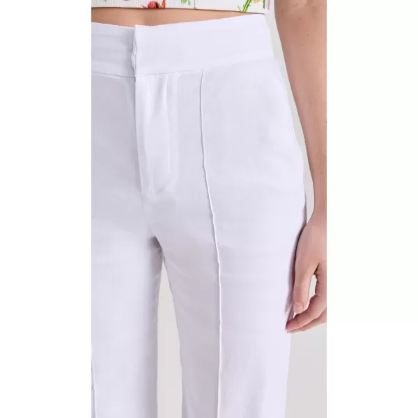 alice  olivia Womens Dylan Hw Wide Leg PantsWhite