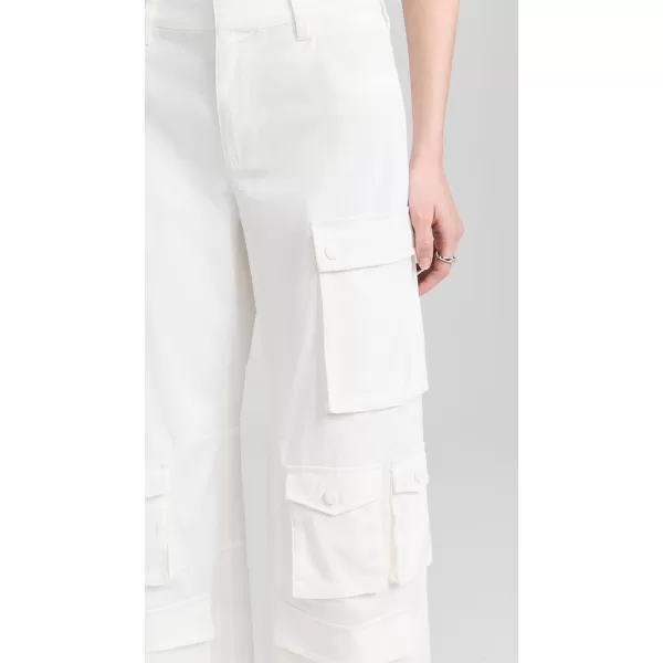 alice  olivia Womens Olympia Baggy Cargo PantsOffwhite