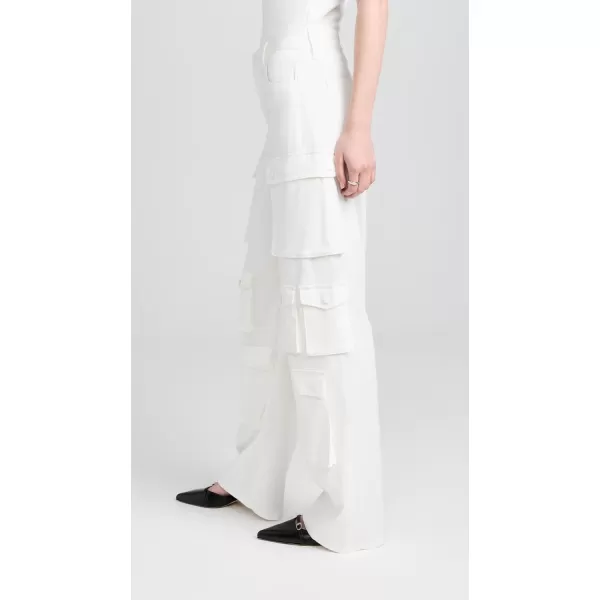 alice  olivia Womens Olympia Baggy Cargo PantsOffwhite