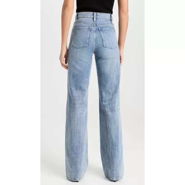 alice  olivia Womens Weezy Full Length JeansSadie Light Vintage Blue