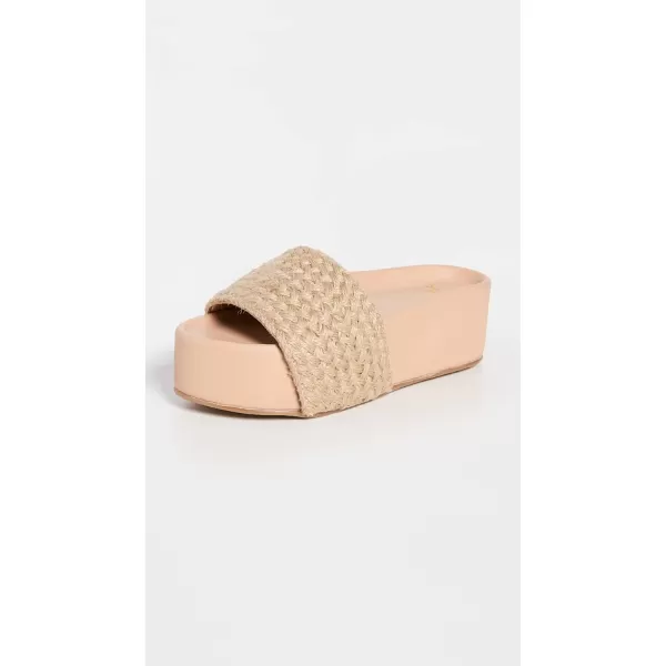 beek Womens Albatross Braided Jute SandalsNaturalBeach