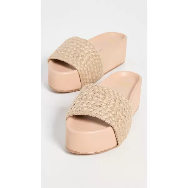 beek Womens Albatross Braided Jute SandalsNaturalBeach