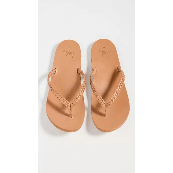 beek Womens Seabird Woven Flip FlopsHoney