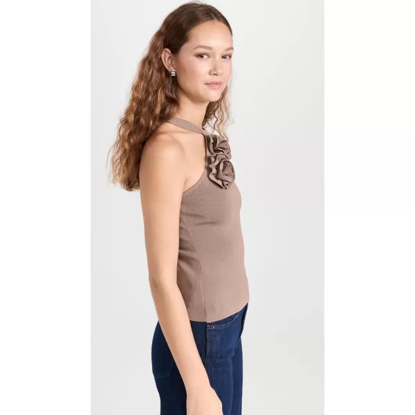 endless rose Womens Rose Knit TopTaupe