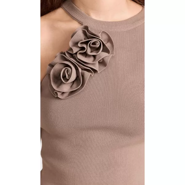 endless rose Womens Rose Knit TopTaupe