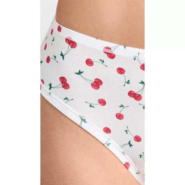 hanky panky Womens Cherry On Top Thong 3 PackMulti