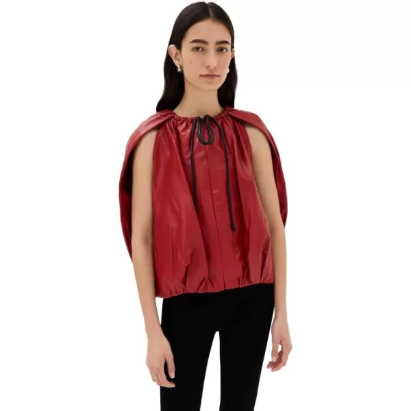 31 Phillip Lim Womens Cocoon Zip TopRed