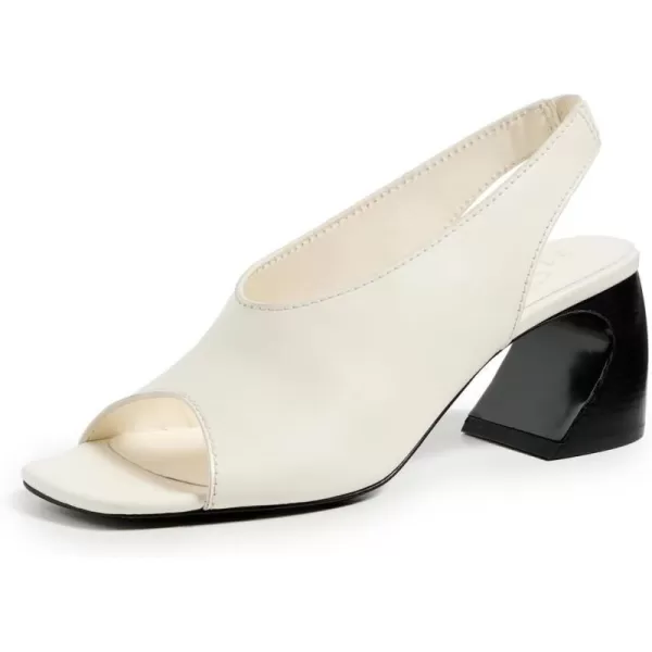 31 Phillip Lim Womens ID Open Toe Slingback Crescent Heel SandalsAnt White