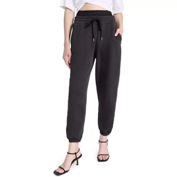 31 Phillip Lim Womens Jogger Sweatpant with Satin BoxersSlate