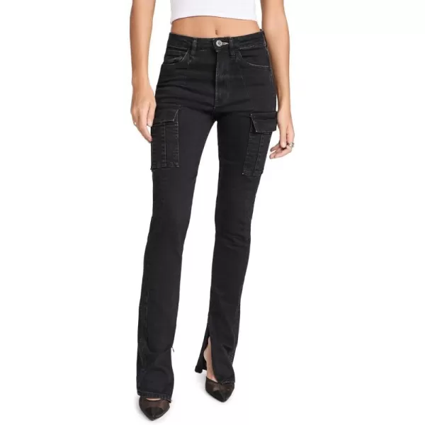 3x1 Womens Cargo JeansBlack Atlantic