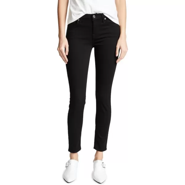 7 For All Mankind Womens Ankle Skinny JeansBlack