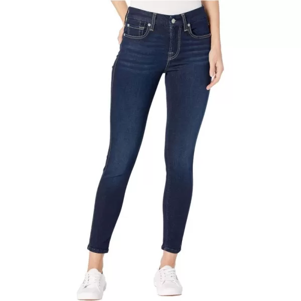 7 For All Mankind Womens Ankle Skinny JeansSlim Illusion Tried  True