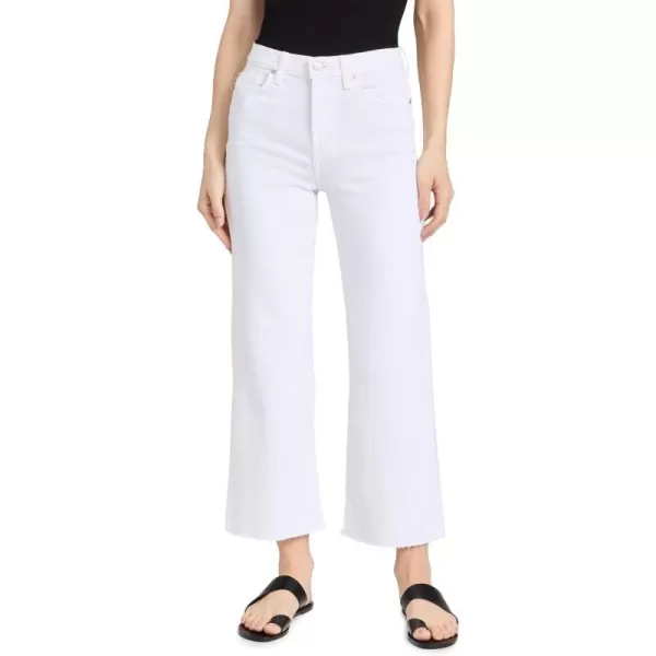 7 For All Mankind Womens Cropped Alexa WCut HemWhite WCut Hem