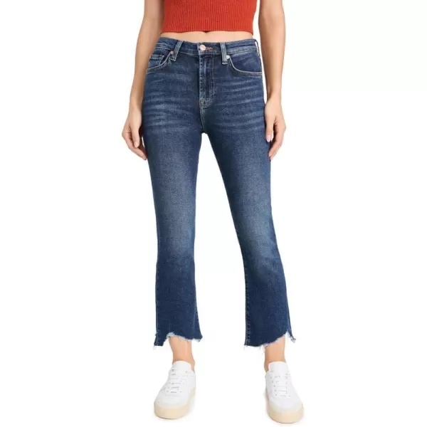 7 For All Mankind Womens Hw Slim Kick JeansDeep Soul