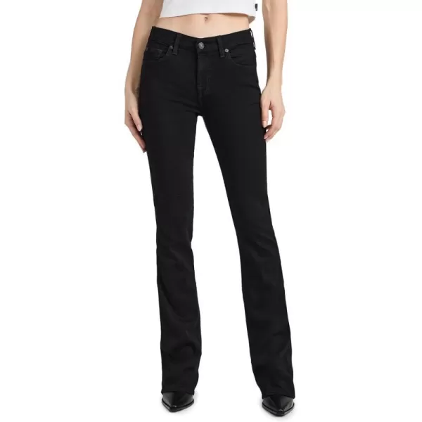 7 For All Mankind Womens Kimmie Bootcut JeansRinse