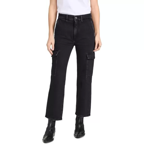 7 For All Mankind Womens Logan Cargo Jean Pants in CollideCollide