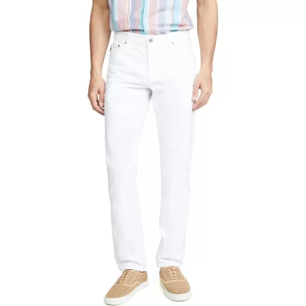 AG Adriano Goldschmied Mens Graduate Tailored JeansWhite