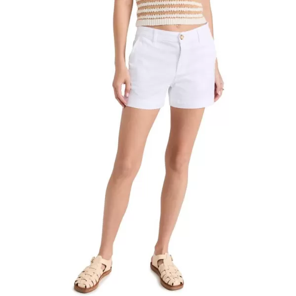 AG Adriano Goldschmied Womens Caden High Rise Tailored Trouser ShortWhite