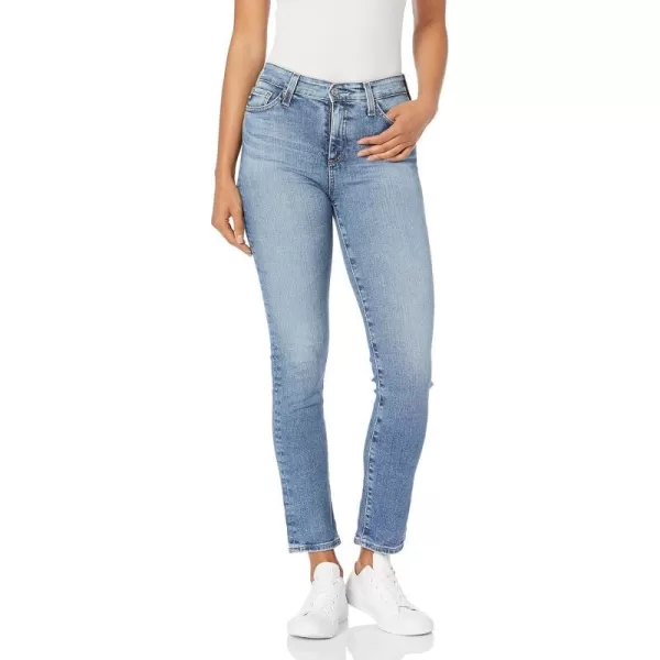 AG Adriano Goldschmied Womens Mari Straight Leg JeansBluebell