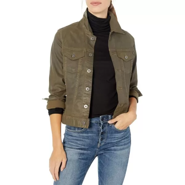 AG Adriano Goldschmied Womens Robyn JacketLacquered Dark Bayou