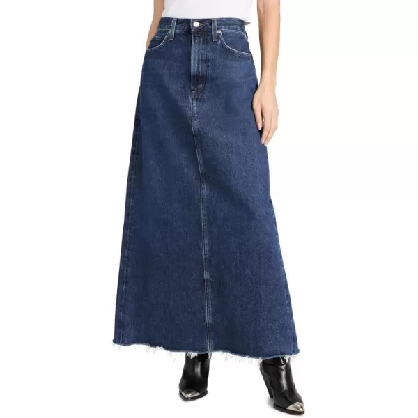 AGOLDE Womens Hilla Denim SkirtPathway