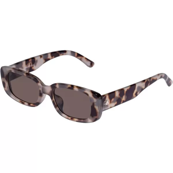 AIRE CERES Rectangular Unisex Sunglasses Cookie TortCookie Tort