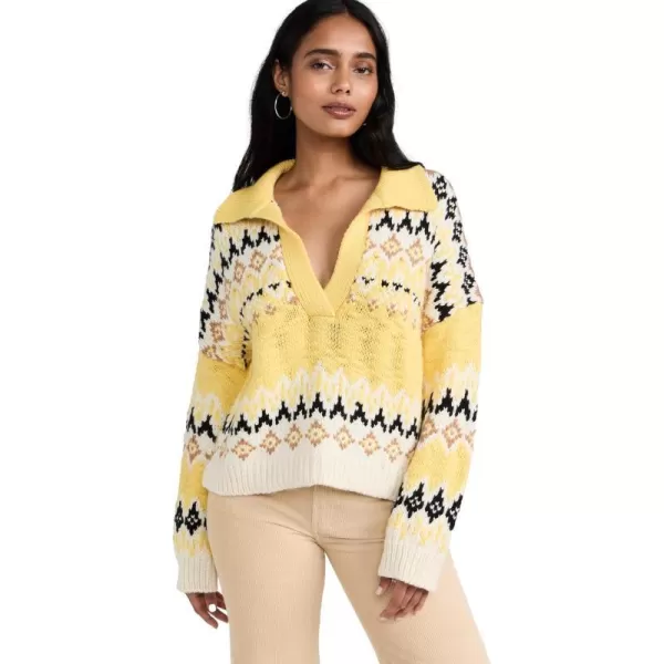 ALC Womens Landry SweaterBlonde Multi