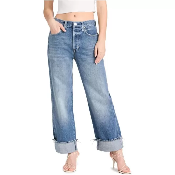 AMO Womens Sonia Cuffed JeansTaboo