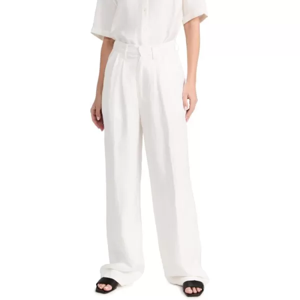ANINE BING Womens Carrie PantsWhite