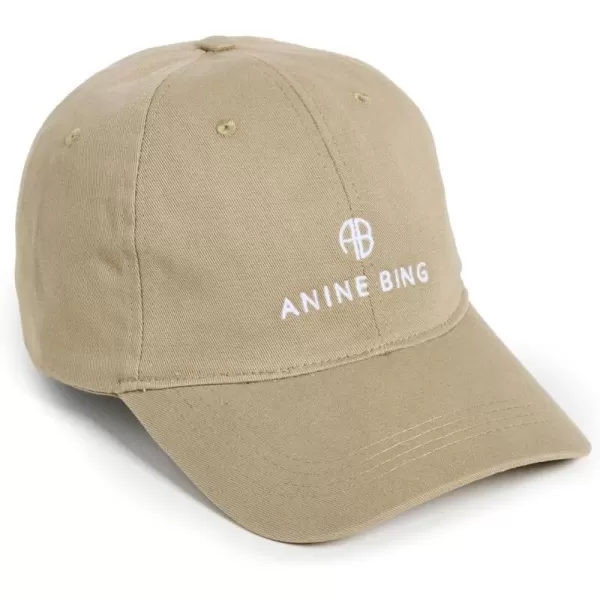 ANINE BING Womens Jeremy Baseball CapGreen