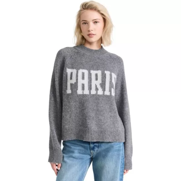 ANINE BING Womens Kendrick University Paris SweaterMulti