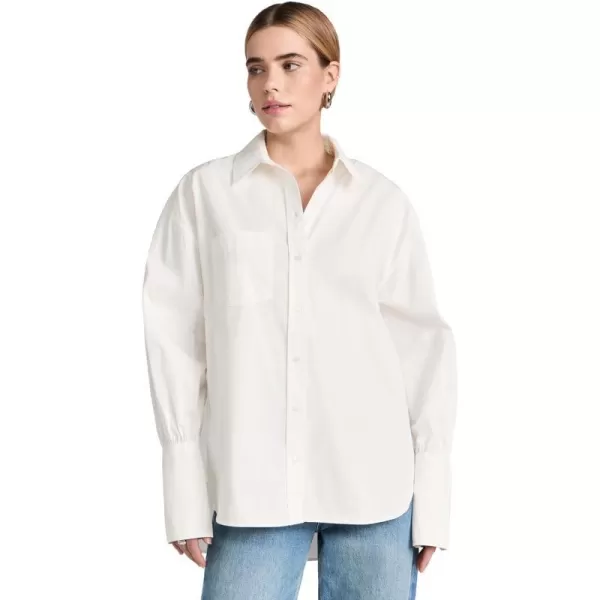 ANINE BING Womens Maxine ShirtWhite