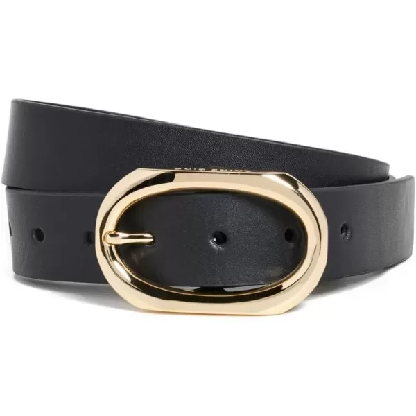 ANINE BING Womens Signature Link BeltBlack