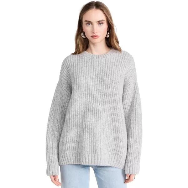 ANINE BING Womens Sydney Crew SweaterGrey