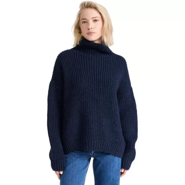 ANINE BING Womens Sydney SweaterNavy