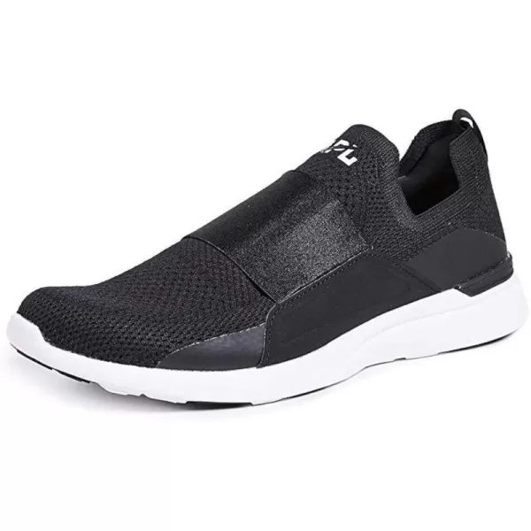 APL Athletic Propulsion Labs Mens Techloom Bliss Running SneakersBlackBlackWhite