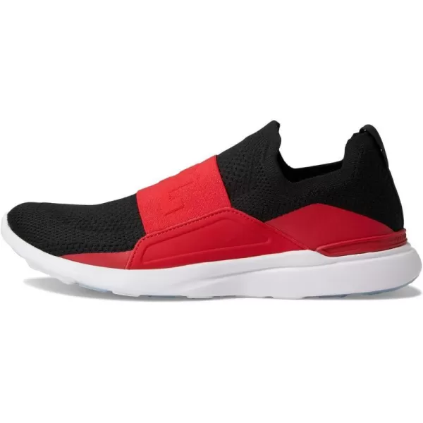 APL Athletic Propulsion Labs Mens Techloom Bliss Running SneakersBlackRedWhite