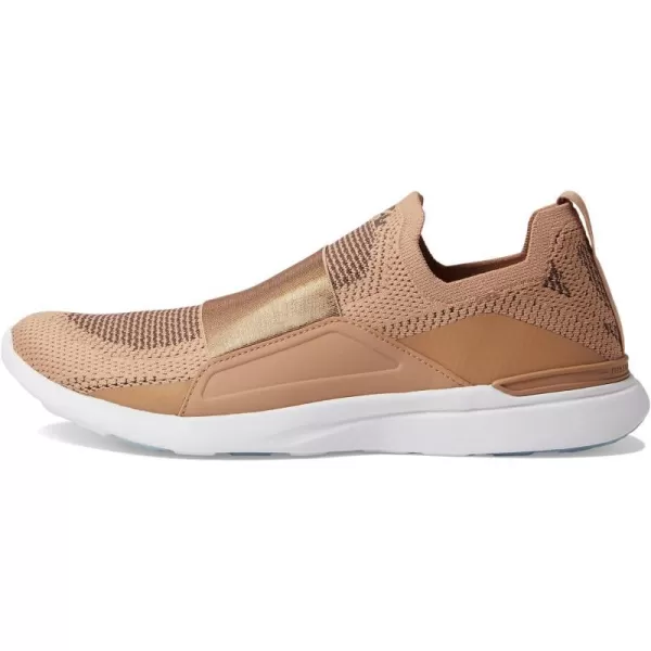 APL Athletic Propulsion Labs Mens Techloom Bliss Running SneakersCaramelChocolateWhite