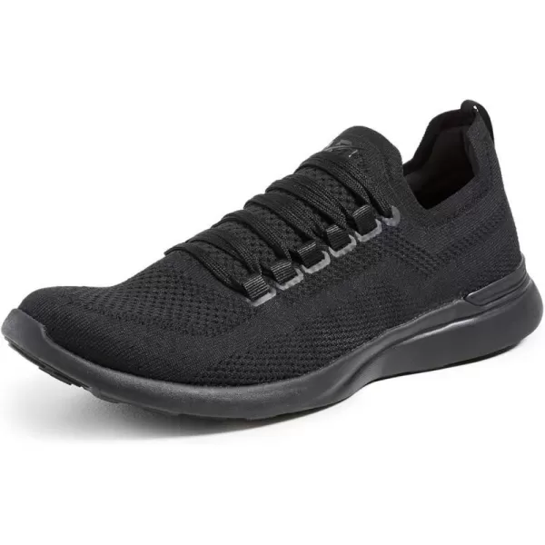 APL Athletic Propulsion Labs Mens Techloom Breeze Running SneakersBlackBlack