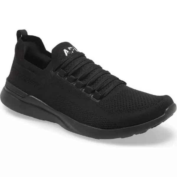 APL Athletic Propulsion Labs Mens Techloom Breeze Running SneakersBlackSilver